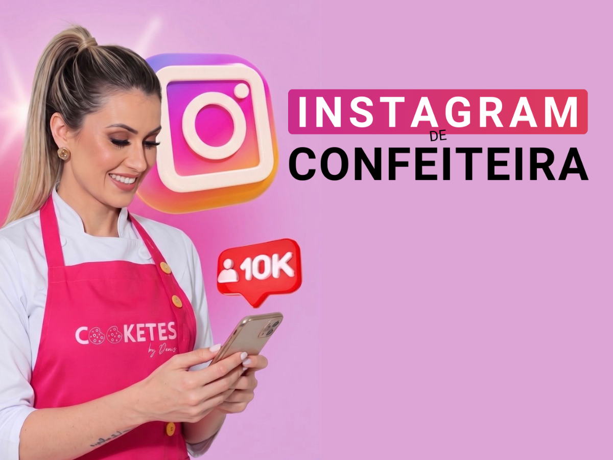 Instagram de Confeiteira