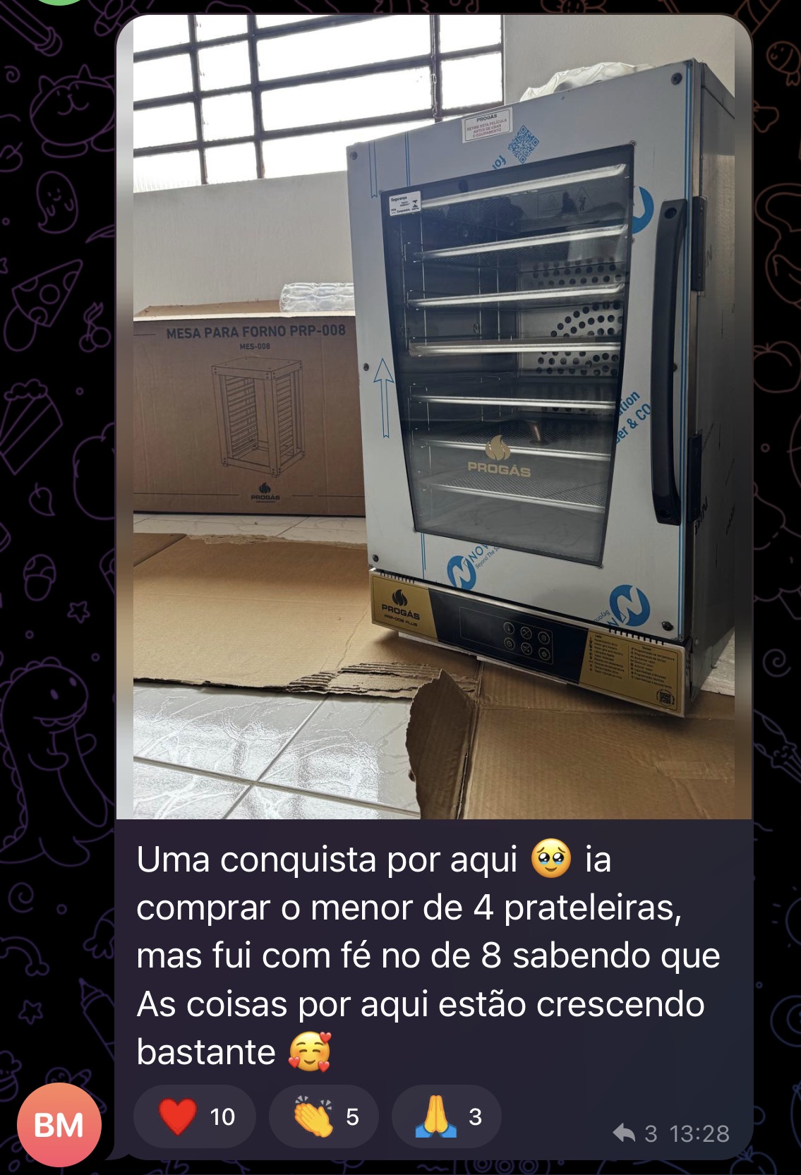 Novo forno