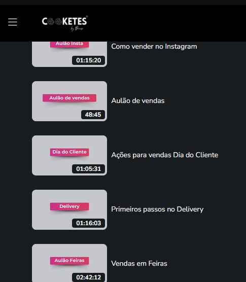 Módulo de vendas