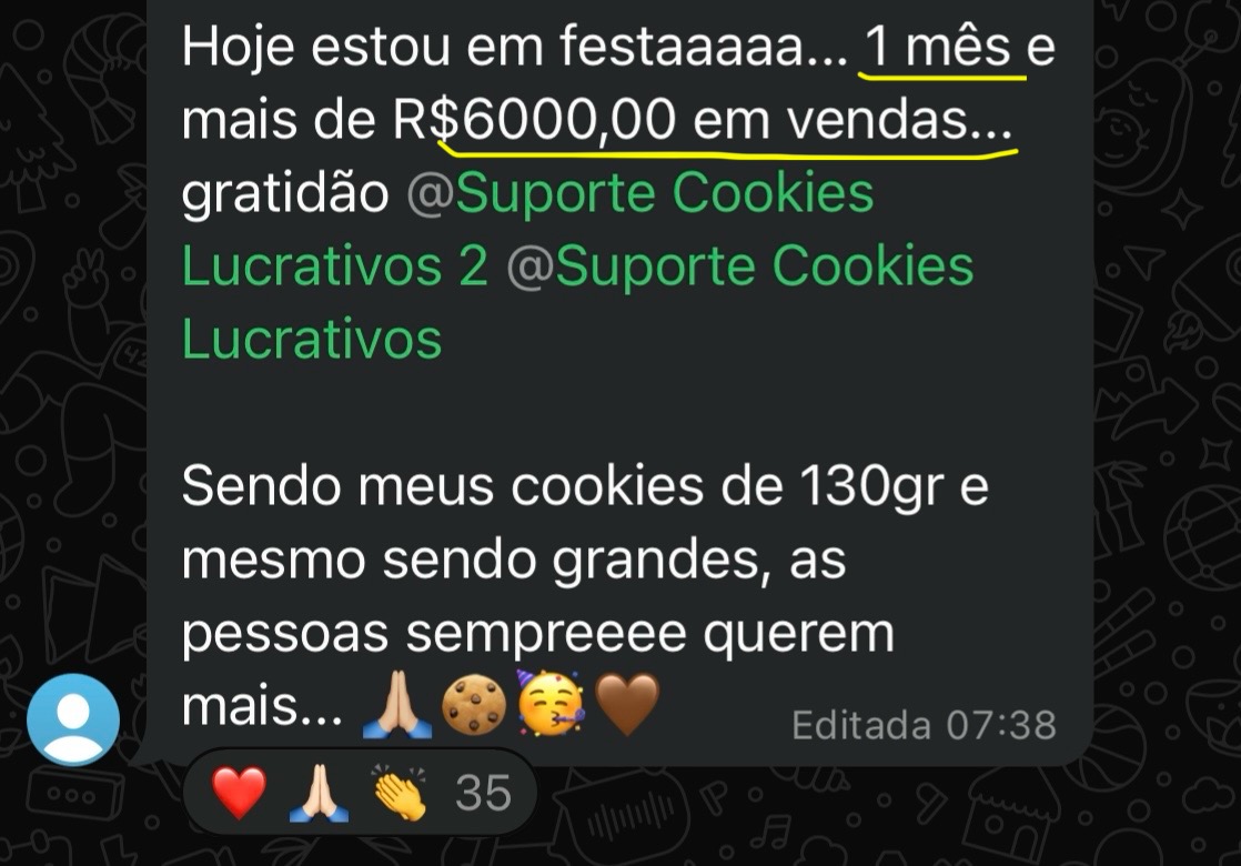 6 mil em vendas